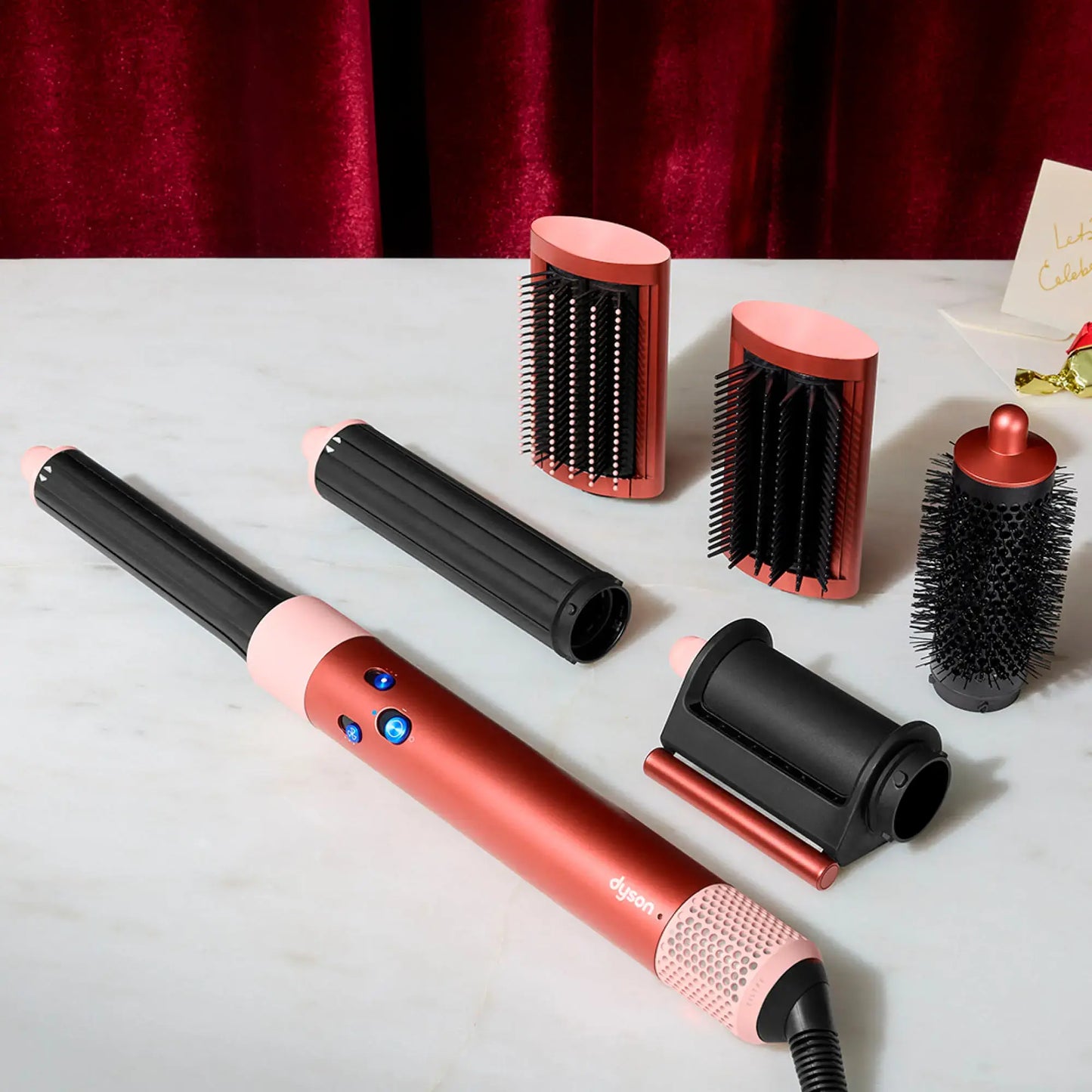 Dyson Airwrap Multi-Styler Complete Long - Strawberry Bronze/Blush Pink