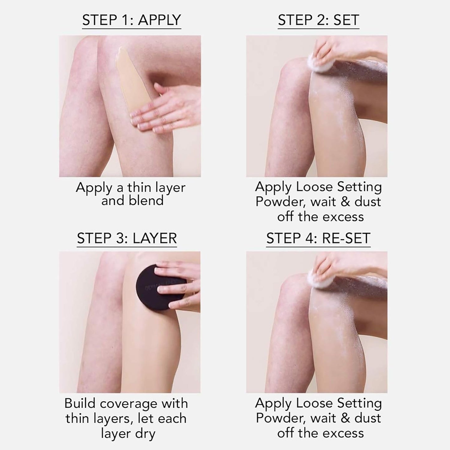 Dermablend Leg and Body Makeup Foundation