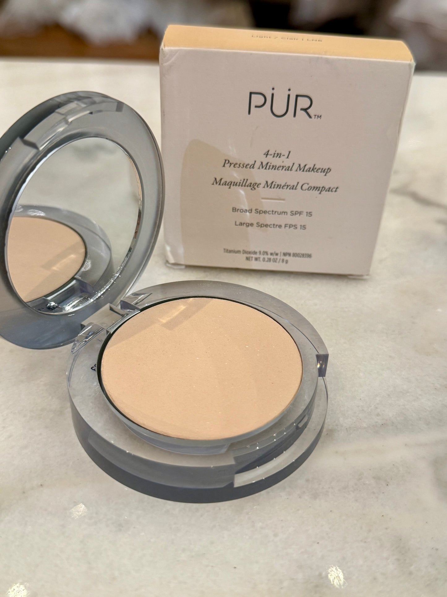 PÜR 4-In-1 Pressed Mineral Makeup Broad Spectrum SPF 15-light