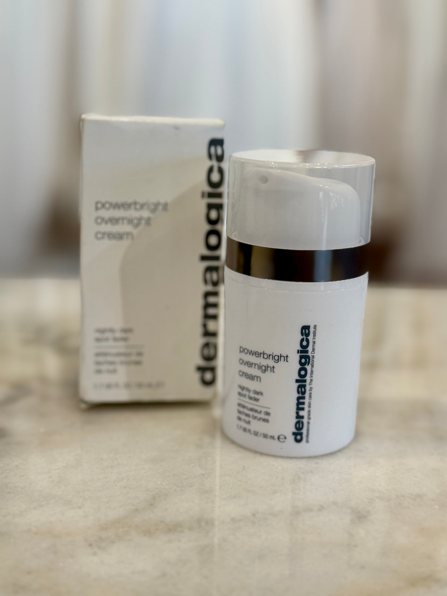 Dermalogica PowerBright Overnight Cream, Face Moisturizer for Night Time, Restore Skin and Fade Dark Spot, 1.7 fl oz