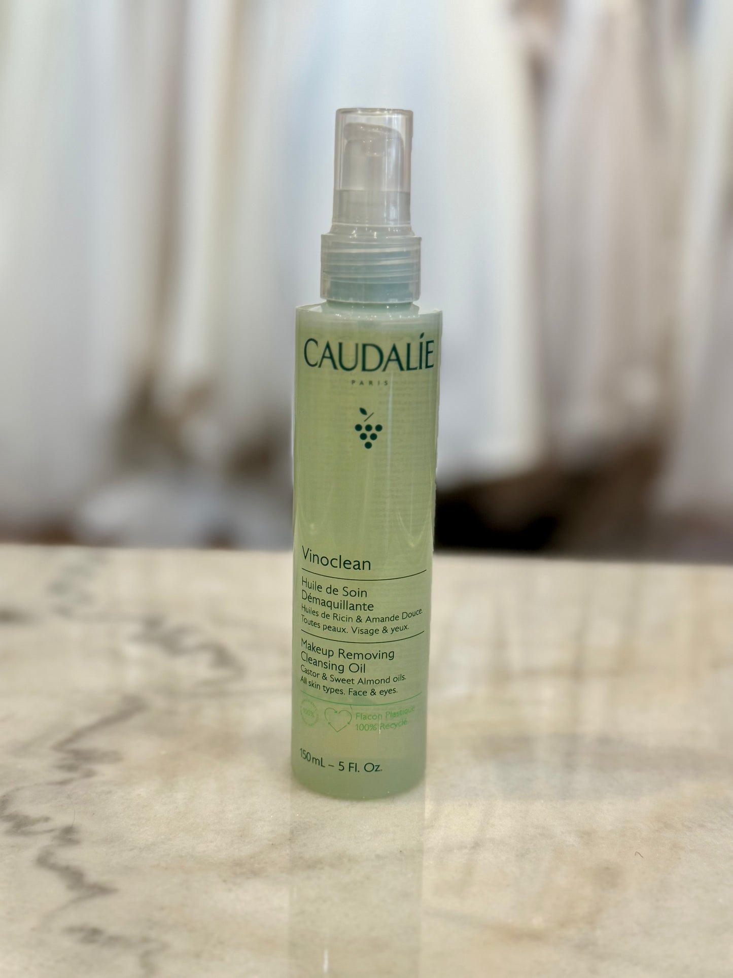 Caudalie Vinoclean Makeup Removing Cleansing Oil - 5 oz