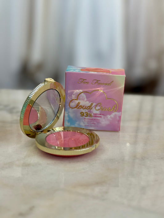 Too Faced Cloud Crush Blush | Buildable, Blendable, High Pigment Color, Vegan + Cruelty Free