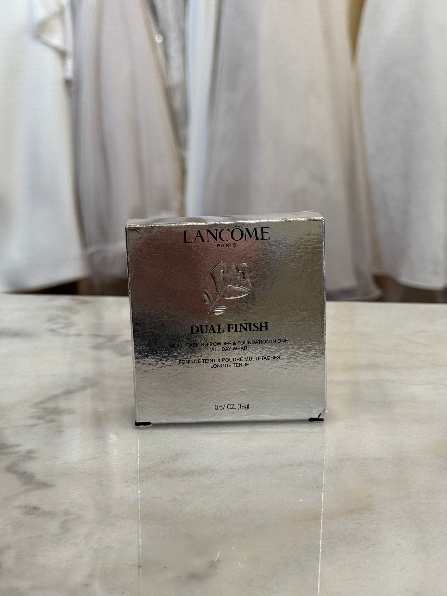 LANCOME DUAL FINISH POWDER FOUNDATION -140W IVOIRE