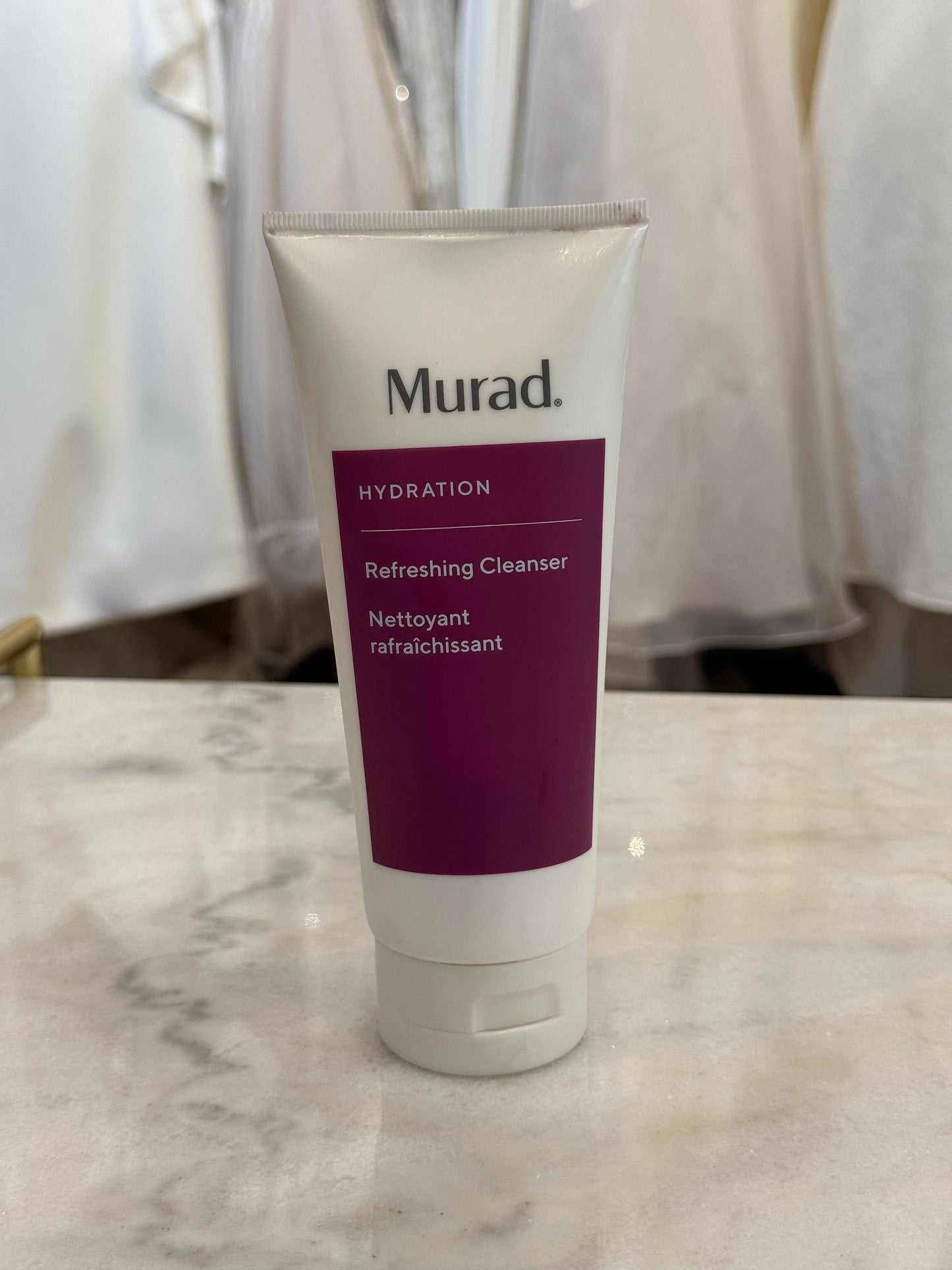 Murad AHA/BHA Exfoliating Cleanser - Hydration Exfoliating & Moisturizing Salicylic, Lactic and Glycolic Acid Face Wash - Creamy Skin Smoothing Treatment Backed by Science