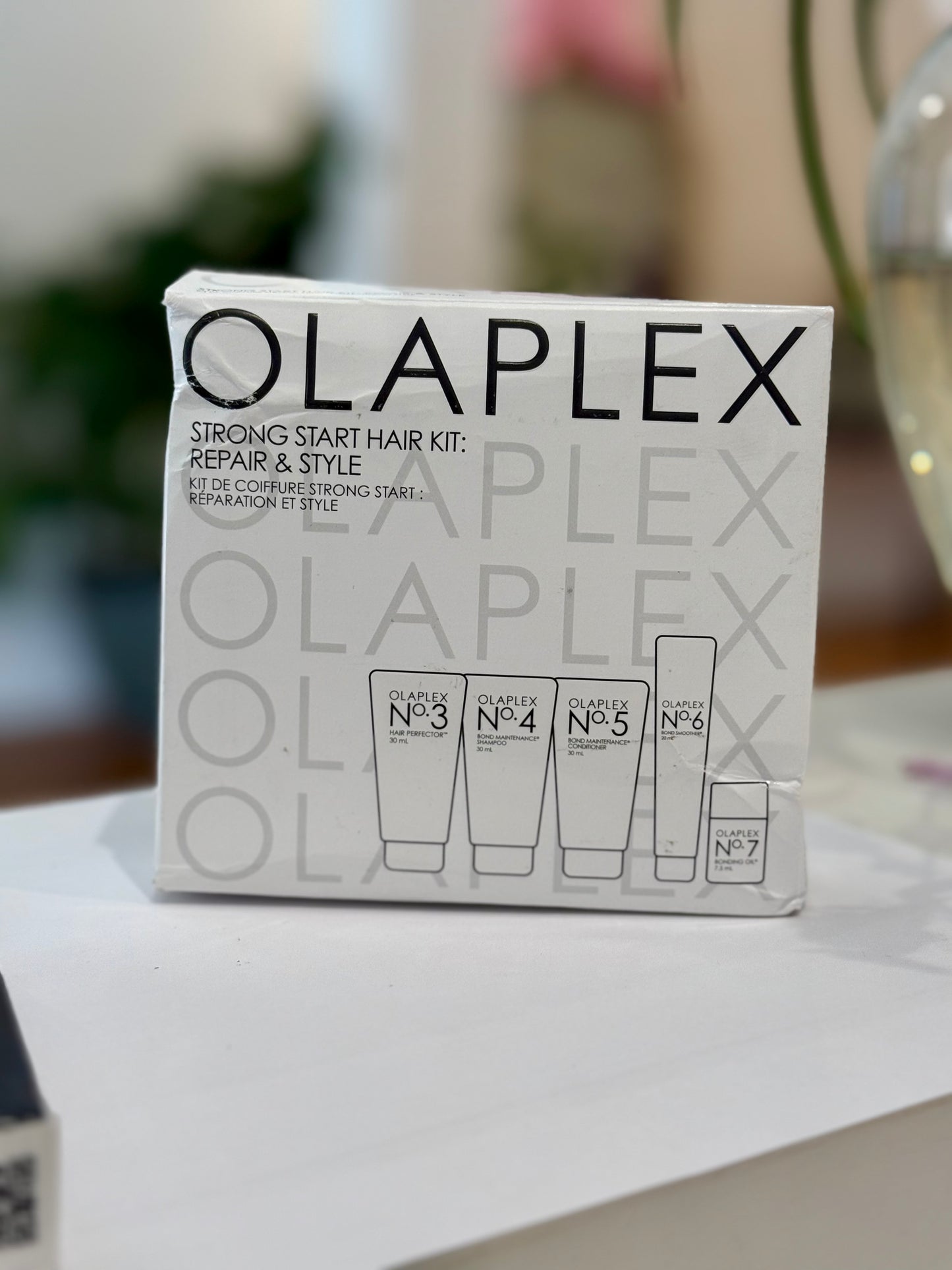 Olaplex Strong Start Haircare Kit: Repair & Style, No. 3, 4, 5, 6, 7, Strengthens & Adds Moisture, Frizz Control, Adds Maximum Shine, For All Hair Types